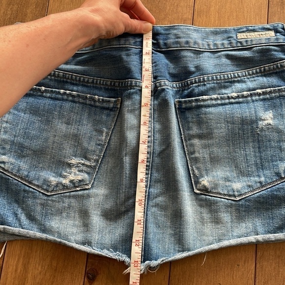 Citizens of Humanity denim Mini Skirt size 27 - Picture 9 of 11